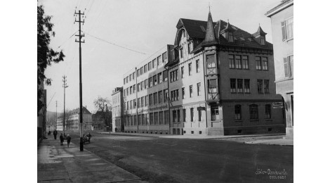 Firmengebäude in der Stuttgarter Straße, 1950er Jahre