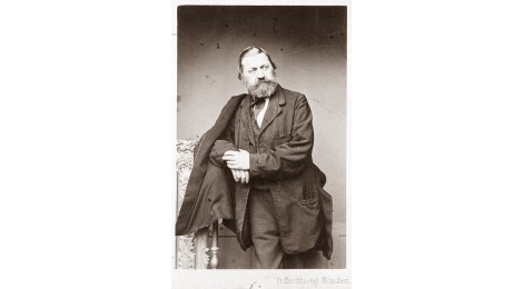 Herrmann Kurz. Foto von Franz Hanfstaengl, München, 1863, Vorlage: Deutsches Literaturarchiv Marbach