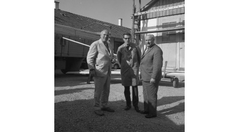 1965 Besuch von Prof.Eiermann in Wernau