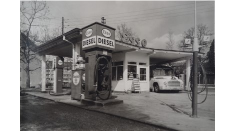 Esso-Tankstelle, 1946