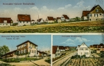 Mehrbildpostkarte der Heimstättenkolonie auf der Neckarhalde, um 1930 (Sammlung Egerter)